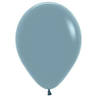 30cm Latex Balloon - Pastel Dusk Blue