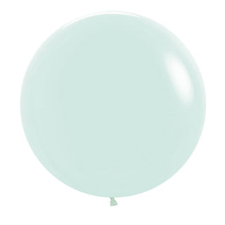 60cm Latex Balloon - Pastel Green - BAM Party and Events