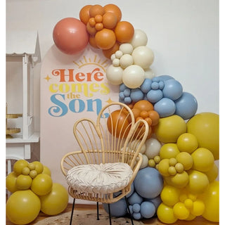 30cm Latex Balloon - Pastel Dusk Blue