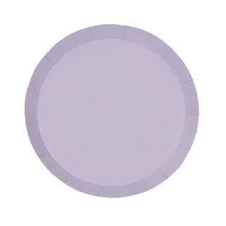 Pastel Lilac Snack Plates 20pk - BAM Party and Events