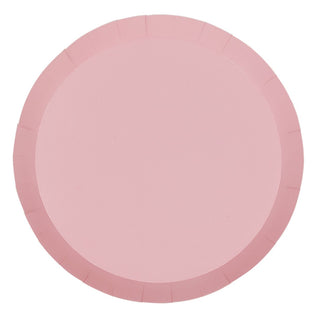 Pastel Pink Dinner Plates 20pk - BAM Party and Events