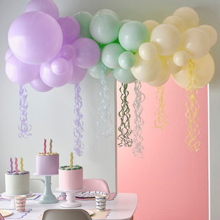 Pastel Wave Napkins - BAM Party and Events