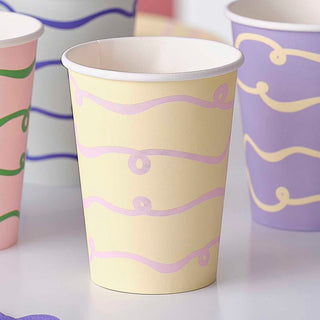 Pastel Wave Cups - BAM Party and Events