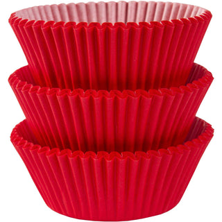 Apple Red Cupcake Cases - BAM Party and Events