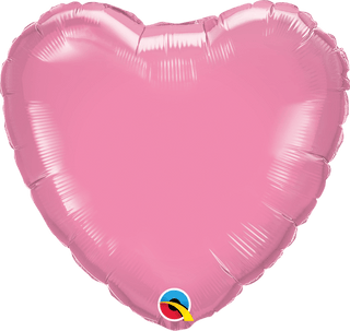 18" Rose Heart Foil Balloon - BAM Party and Events