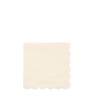 Simply Eco Small Napkins - Cream - BAM Party and Events