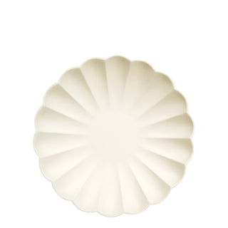 Simply Eco Small Plates - Cream - BAM Party and Events