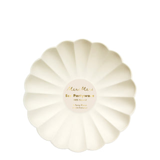Simply Eco Small Plates - Cream - BAM Party and Events