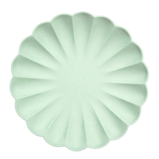 Simply Eco Large Plates - Pale Mint - BAM Party and Events