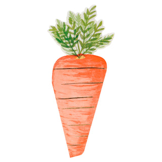 Carrot Napkins - BAM Party and Events