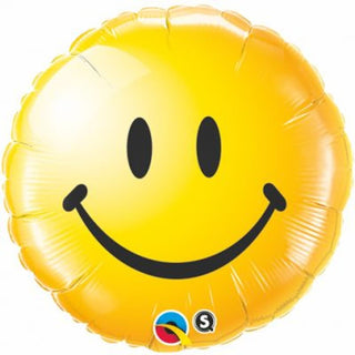 Smiley Face Foil Balloon - BAM Party and Events