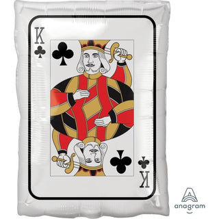 King And Ace Foil Balloon - BAM Party and Events
