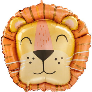Get Wild Lion Head Foil Balloon