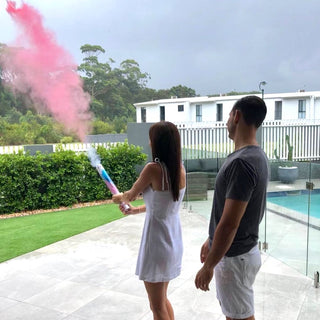 Pink Holi Powder Cannon - BAM Party and Events