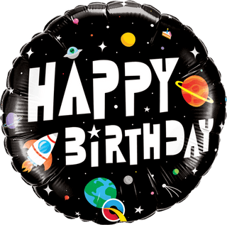Birthday Astronaut Foil Balloon
