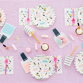 Sweet Dreams Nail Polish Napkins - BAM Party and Events