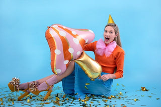 Mushroom Foil Balloon - BAM Party and Events