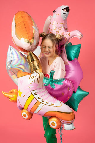 Rollerskate Foil Balloon - BAM Party and Events