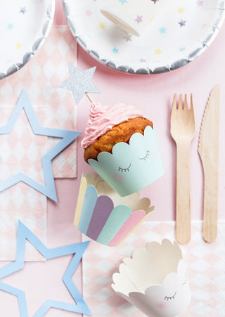 Unicorn Cupcake Wrappers - BAM Party and Events