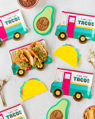 Taco Truck Plates - BAM Party and Events