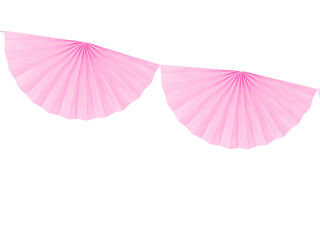 Light Pink Tissue Garland - BAM Party and Events