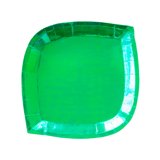 Posh Emerald Dessert Plates
