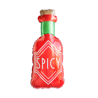 Spicy Bottle Foil Balloon - BAM Party and Events