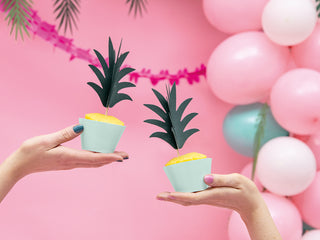 Pinapple Cupcake Toppers - BAM Party and Events