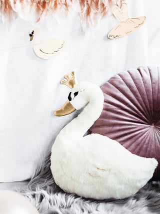 Lovely Swan Pillow - BAM Party and Events