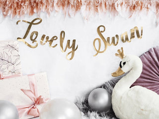 Lovely Swan Pillow - BAM Party and Events