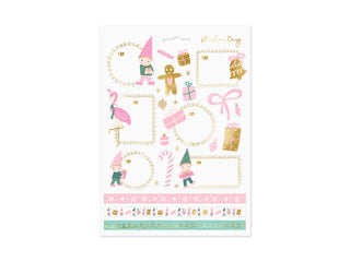 Gnomes Christmas Stickers - BAM Party and Events