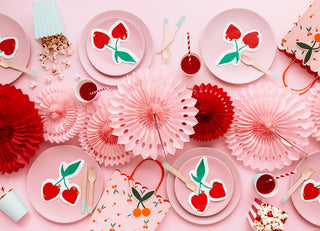 Popcorn Box - Red & White - BAM Party and Events
