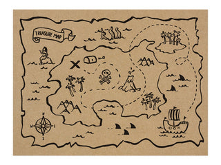 Pirate Placemats - BAM Party and Events