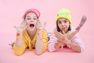 Fun Hearts Temporary Tattoos - BAM Party and Events