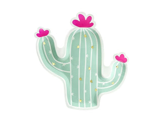 Cactus Paper Plates - BAM Party and Events