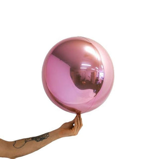 Metallic Light Pink 35cm Loon Ball