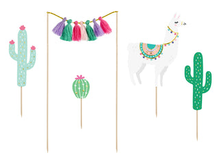 Llama Cake Toppers - BAM Party and Events