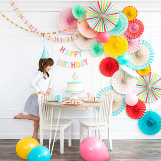 Hip Hip Hooray Party Fans - BAM Party and Events