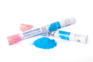 Blue Holi Powder Cannon - BAM Party and Events