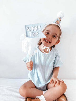 Blue Peter Rabbit Easter Hat - BAM Party and Events