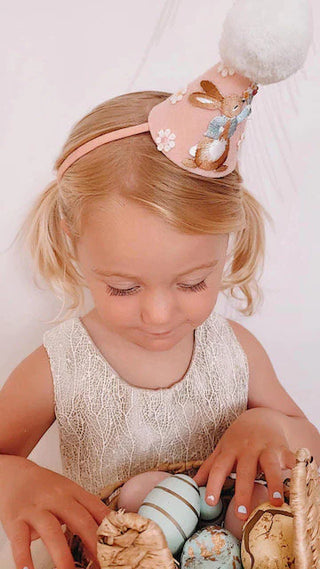 Pink Peter Rabbit Easter Hat - BAM Party and Events