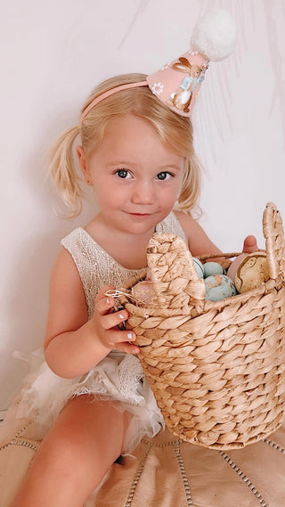 Pink Peter Rabbit Easter Hat - BAM Party and Events