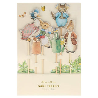 Peter Rabbit & Friends Cake Toppers - BAM Party and Events