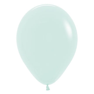 30cm Latex Balloon - Pastel Green - BAM Party and Events