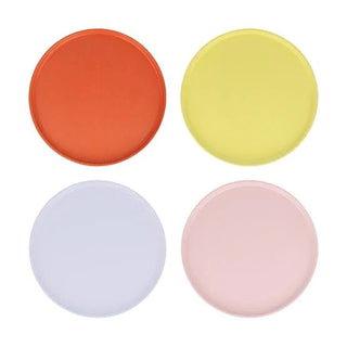 Bright Mix Large Eco Plates - BAM Party and Events