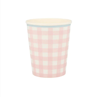 Gingham Cups - BAM Party and Events