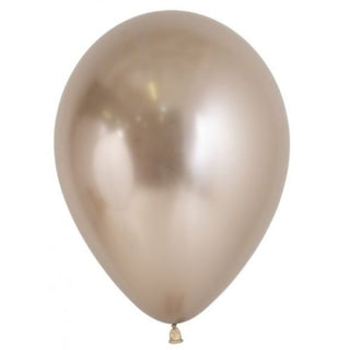 30cm Latex Balloon - Reflex Champagne - BAM Party and Events