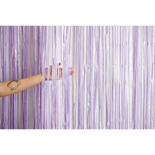 Foil Curtain - Pastel Matte Lavender - BAM Party and Events