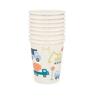 Construction Cups - BAM Party and Events