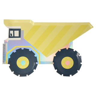 Dump Truck Plates - BAM Party and Events